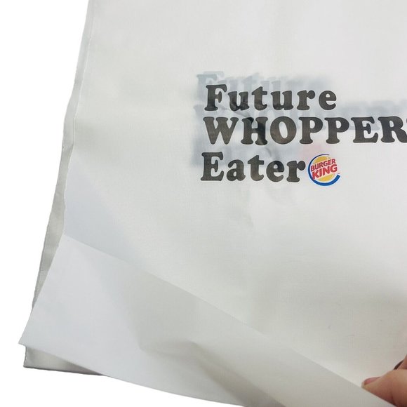 10 Burger King Future Whopper Eater Restaurant Plastic Bib Vintage Lot - Picture 4 of 8